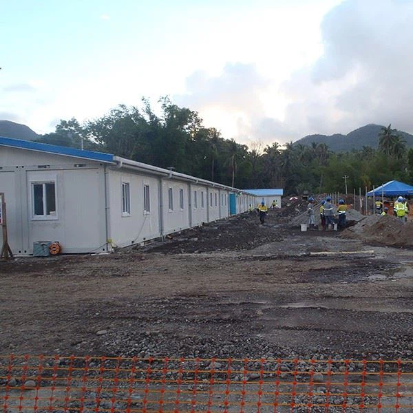 Construction Camp Flat Pack Container Homes