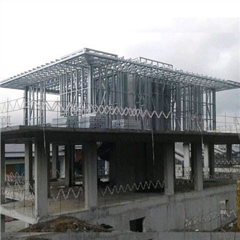 Rumah Prefabrikasi Baja Berikat Warna
