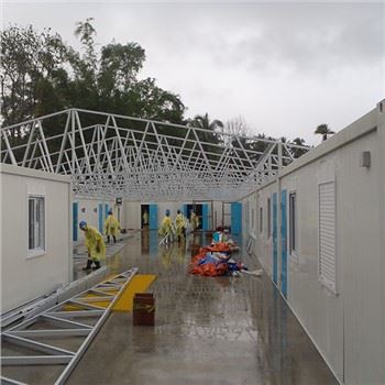 Rumah Kontainer Penyiapan Cepat