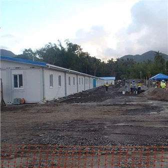 Rumah Kontainer Flat Pack ringan