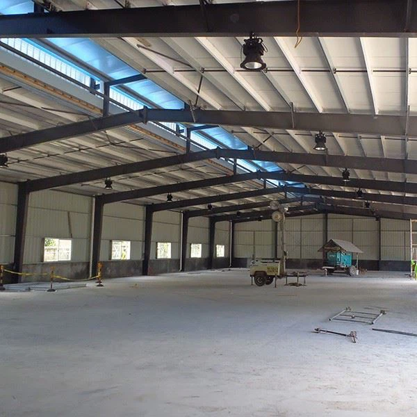 Steel Structure Workshop With Skylight
